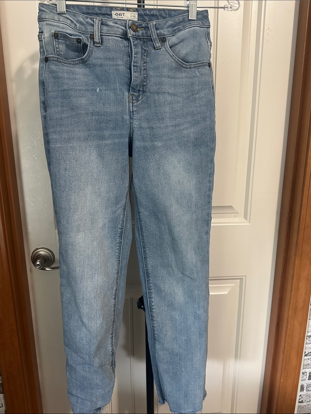 Oat New York Light Blue Straight Leg Women’s Jeans size 2/26